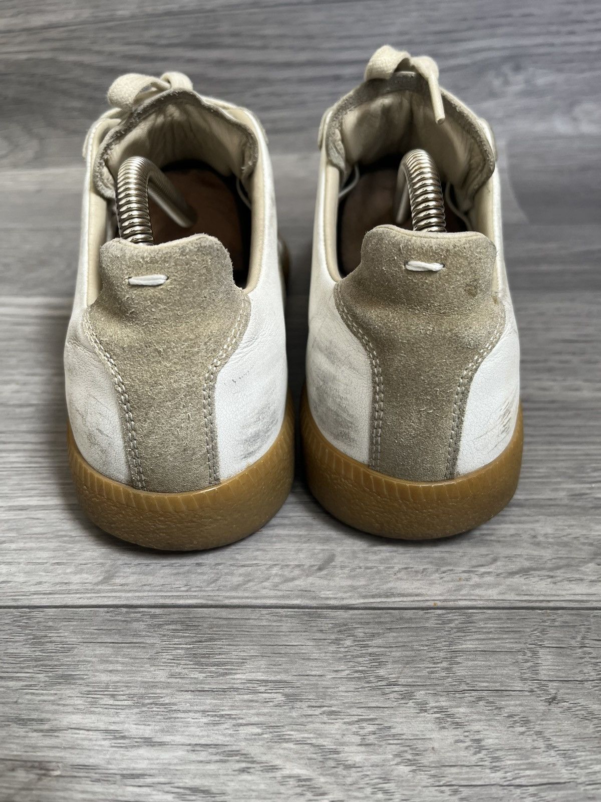 Maison Margiela Maison margiela replica gats low top sneakers sz 40 Size US 7 / EU 40 - 4 Thumbnail