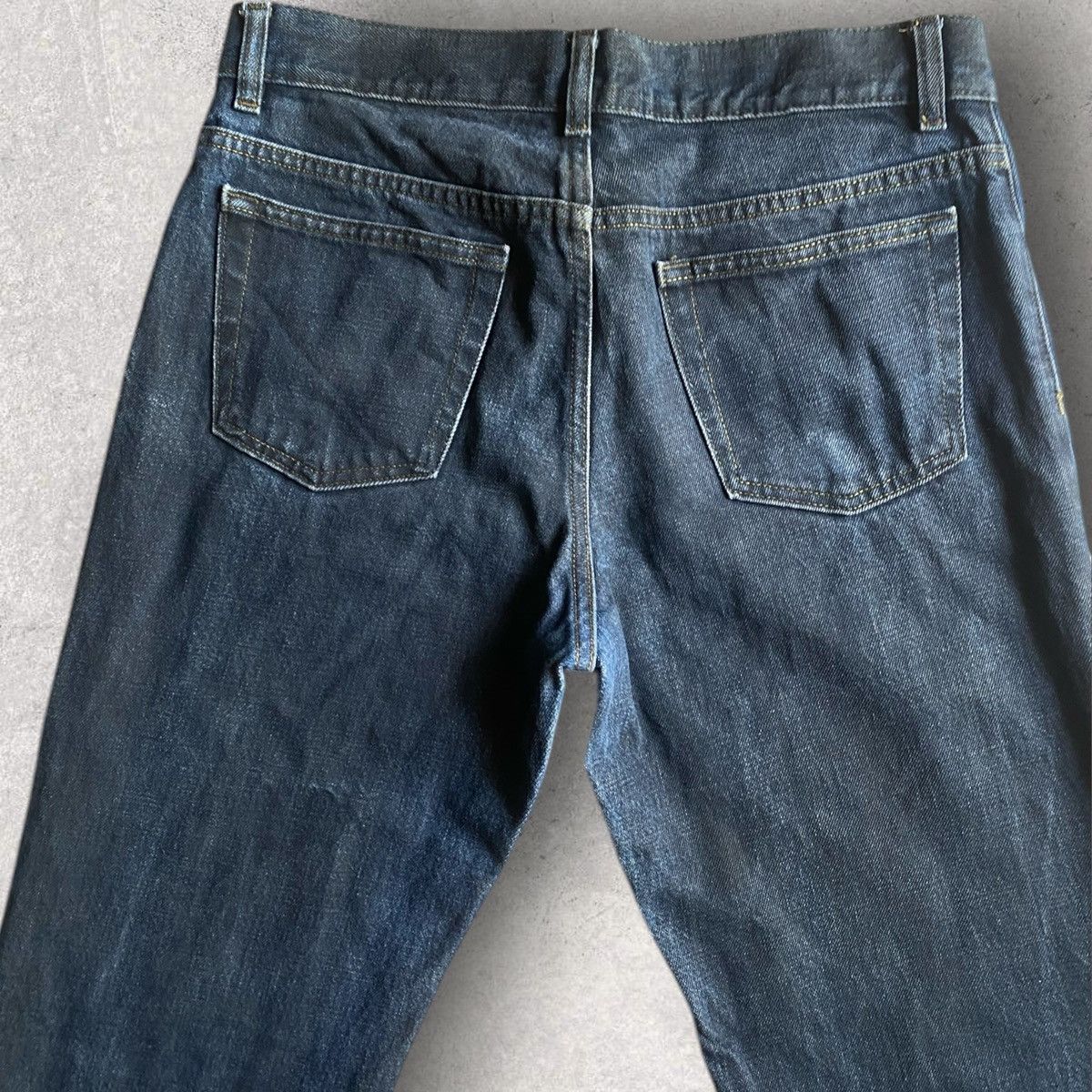 Helmut Lang Archive Coatd Denim Low Waist Contour Fit Size US 31 - 4 Thumbnail