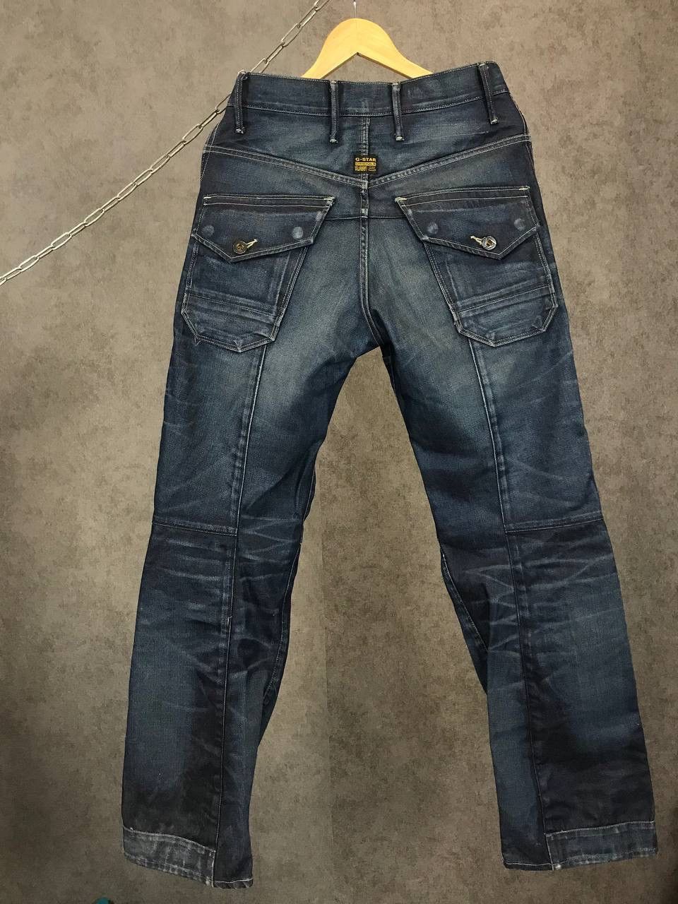 G-Star G Star Raw vintage Y2K biker jeans Size US 31 - 6 Thumbnail