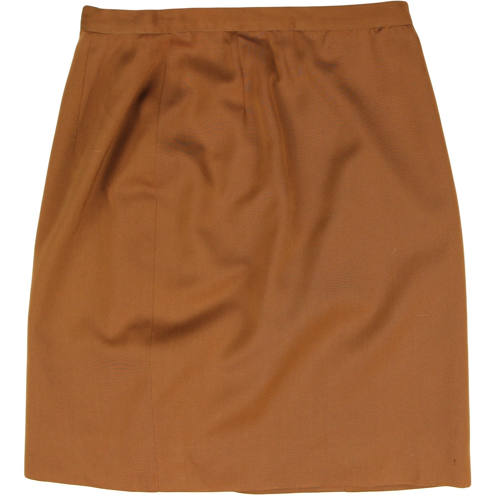 Cacharel Cacharel Retro Mod Brown Wool Skirt 27 Size 27" / US 4 / IT 40 - 7 Thumbnail