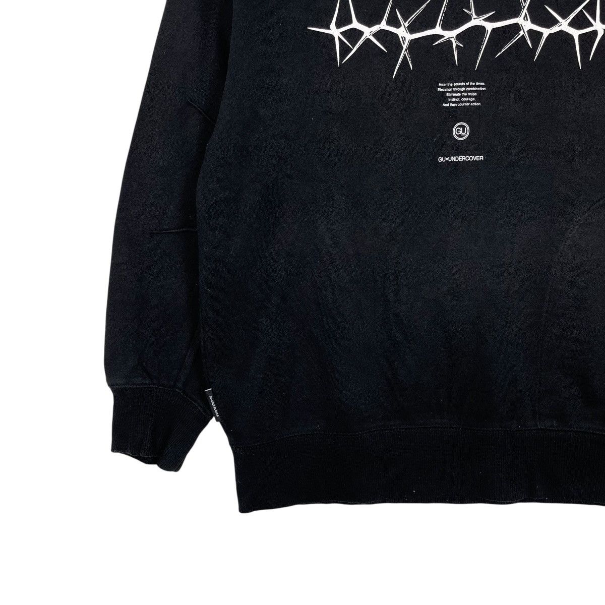 GU × Undercover GU Undercover Freedom Noise Sweatshirt Size US XS / EU 42 / 0 - 3 Thumbnail