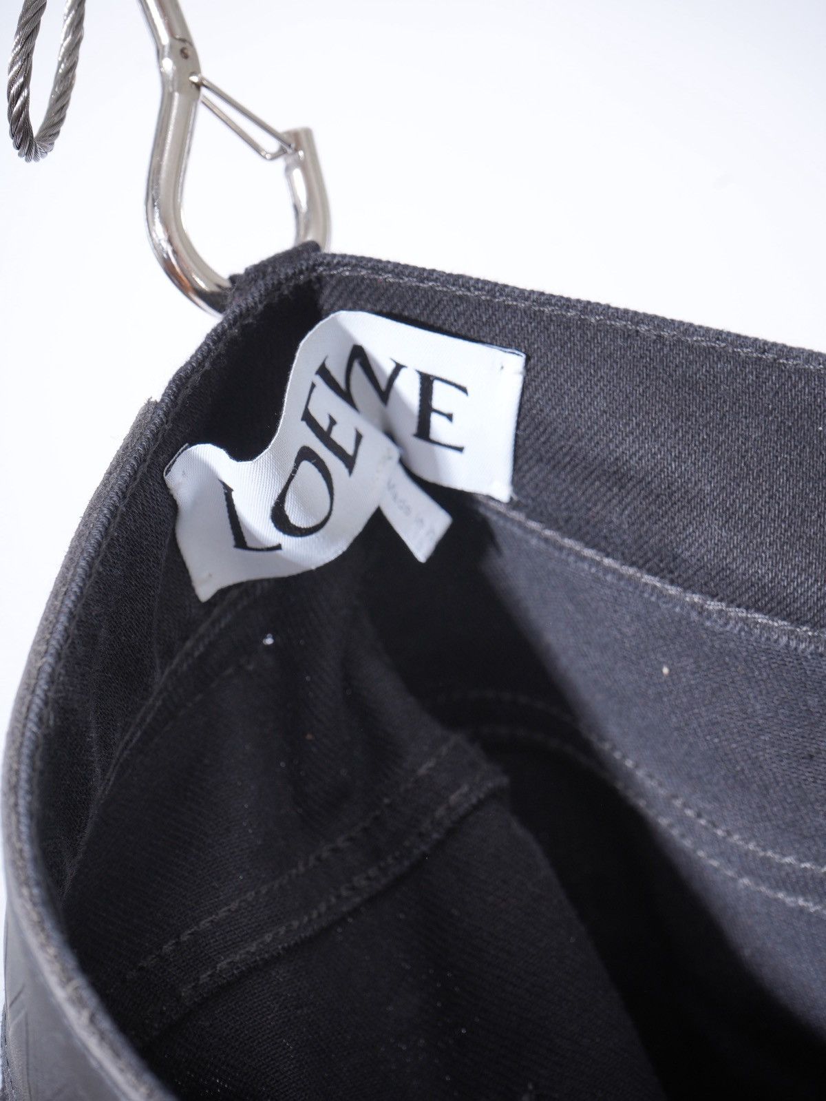 Loewe Loewe Black Zipper slim denim jeans 46 Size US 30 / EU 46 - 7 Thumbnail