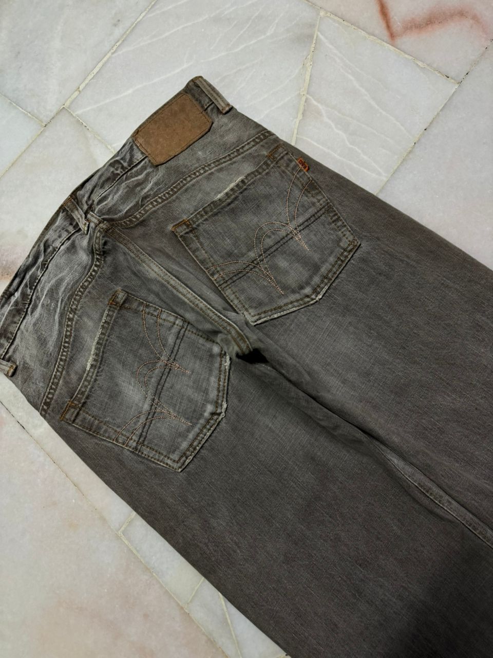 Kapital Insane💥90s Edwin Half Selvedge Rusty Distres faded Sick Size US 34 / EU 50 - 19 Thumbnail