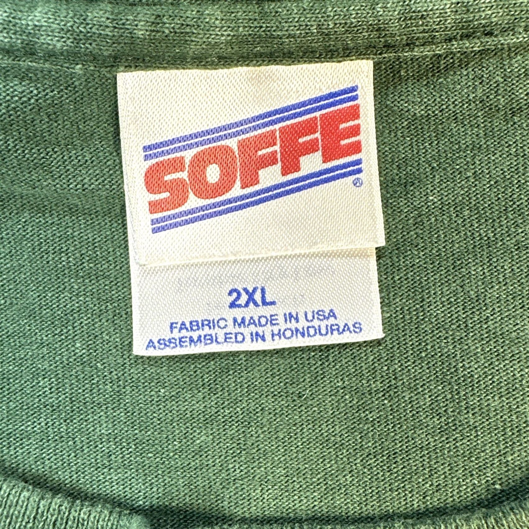 Soffe VINTAGE Soffe T-Shirt Men 2XL UTAH Shakespearean Festival LET'S PLAY 90s Y2K Shakespeare Green Graphic Print Slim Crew Neck Short Sleeve Shirt Size US XXL / EU 58 / 5 - 3 Thumbnail