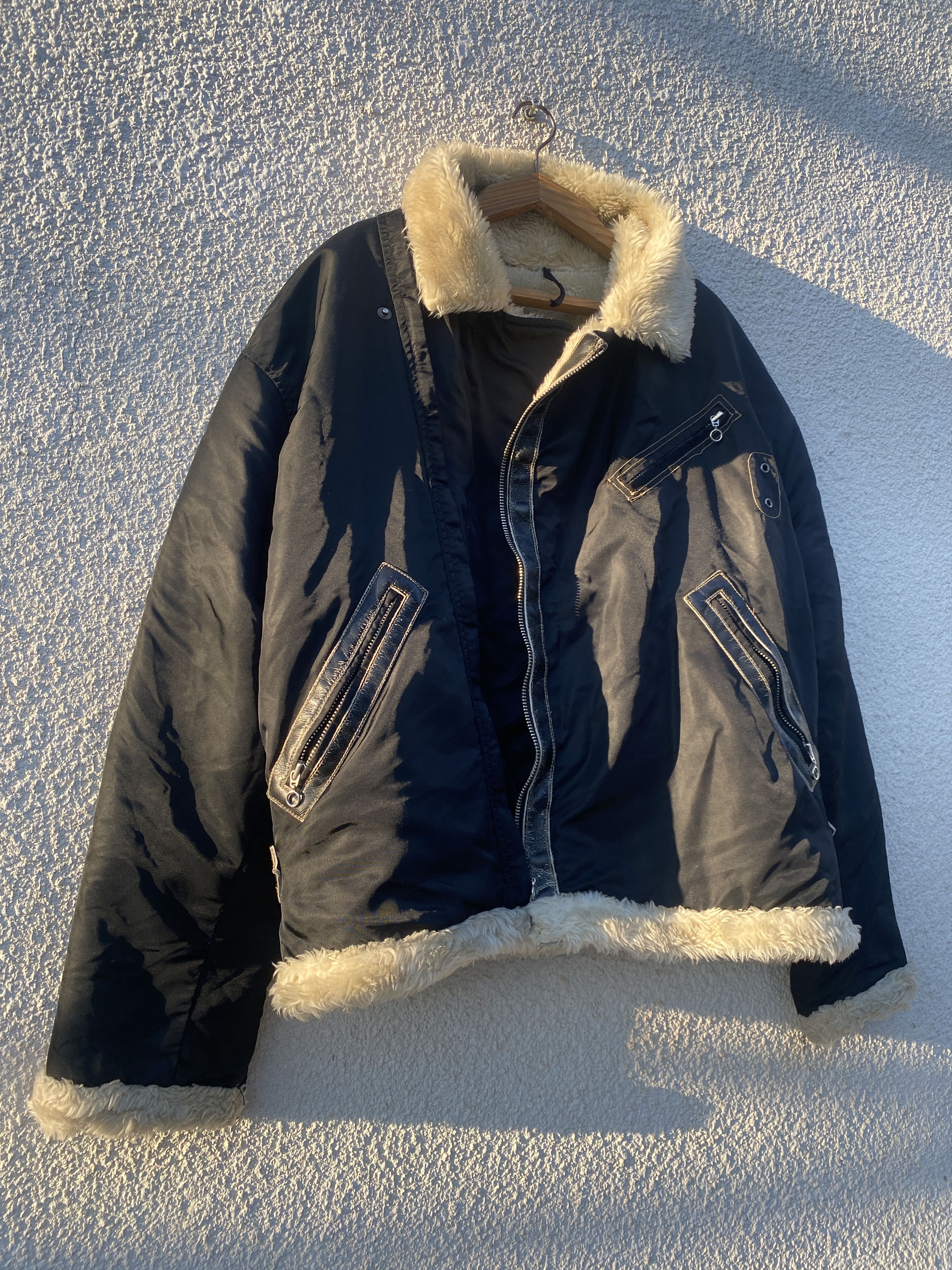 Hysteric Glamour × Vintage Vintage Puffer Bomber Fur Histeric Glamour LGB Style Jacket Size US L / EU 52-54 / 3 - 4 Thumbnail