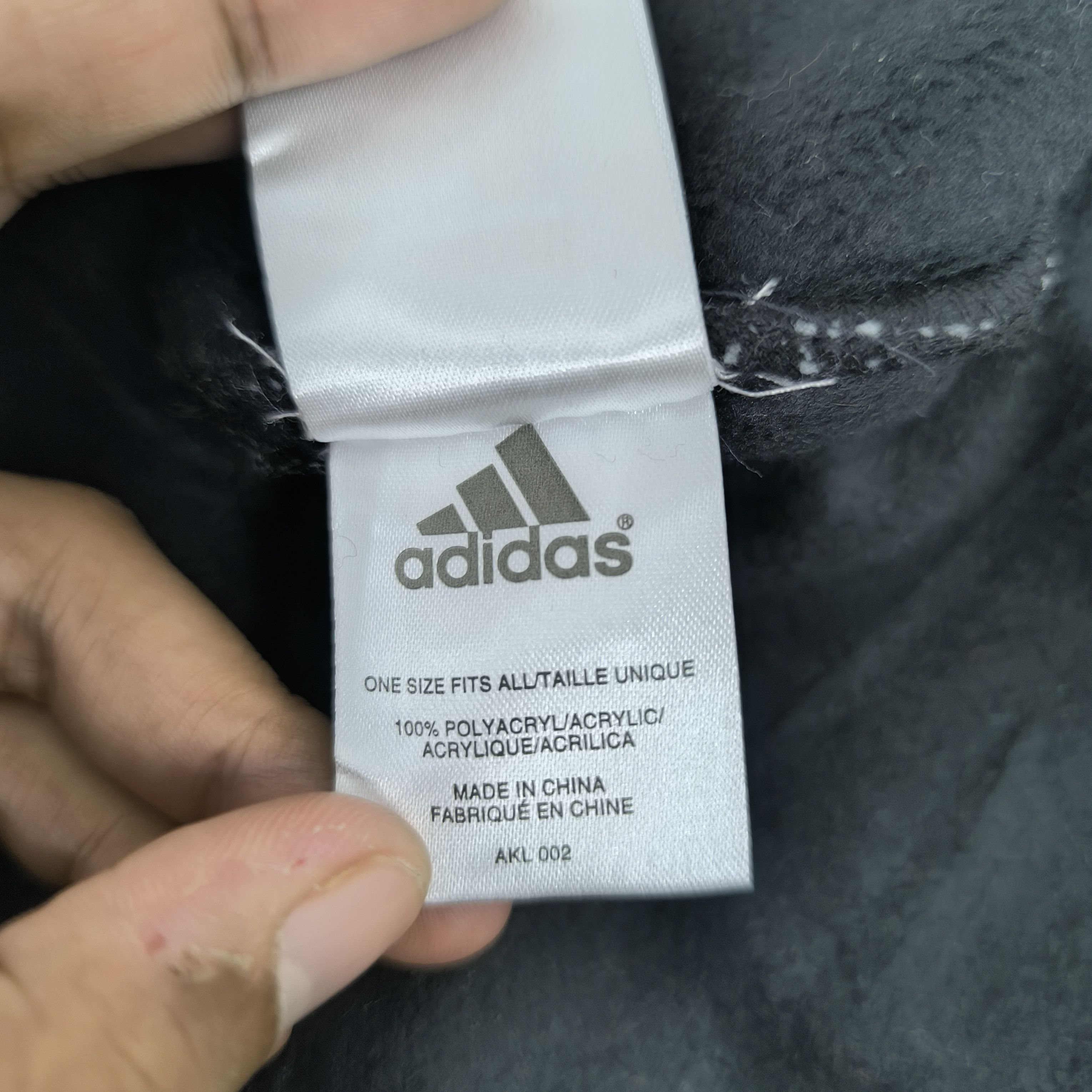 Adidas ✨Vintage adidas logo 3 stripes beanie hat Size ONE SIZE - 5 Thumbnail