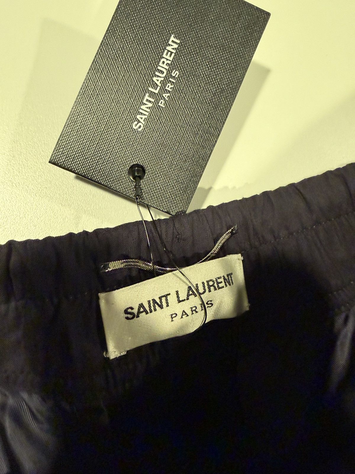 Saint Laurent Paris Saint laurent mens satin joggers. 46/M. $1360 Size US 34 / EU 50 - 8 Thumbnail