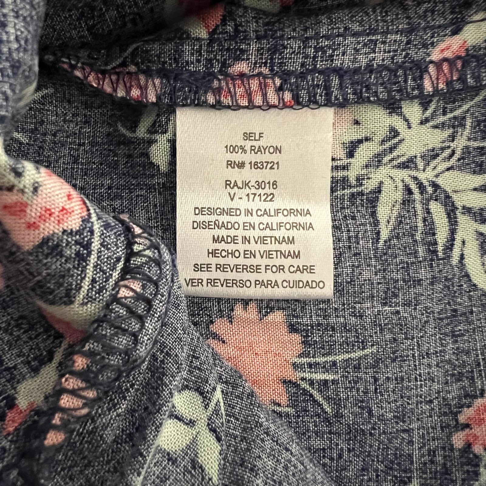 Other Kingston Grey Navy Floral Off-The-Shoulder Jumpsuit, XXS Size 24" / US 00 / IT 34 - 7 Thumbnail