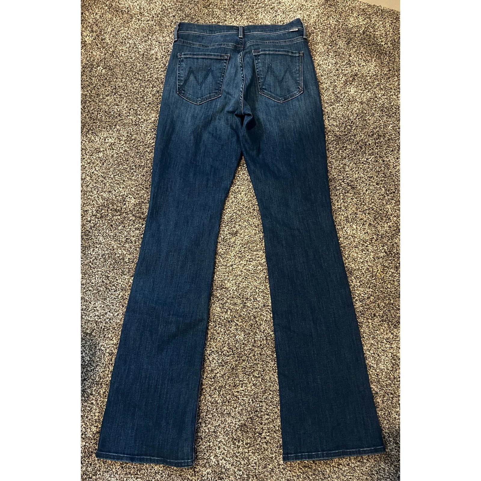 MOTHER Mother The Insider Heel Flare Jeans One Trick Pony Womens 27 Size 27" / US 4 / IT 40 - 6 Thumbnail