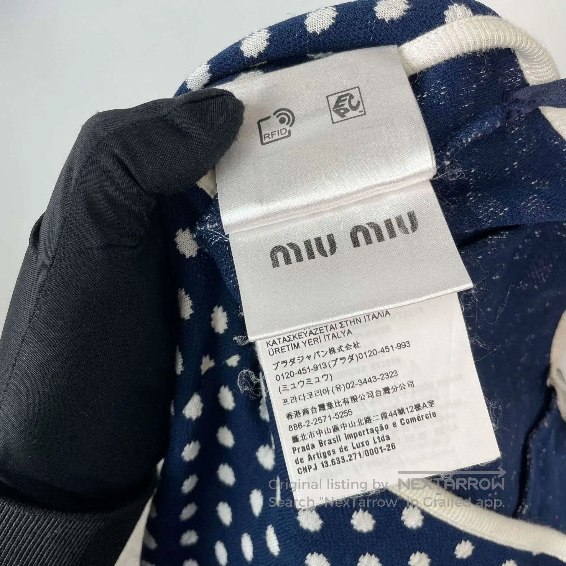 Miu Miu Miu Miu Knitted Polka Dot Pants. Size 37" - 8 Thumbnail