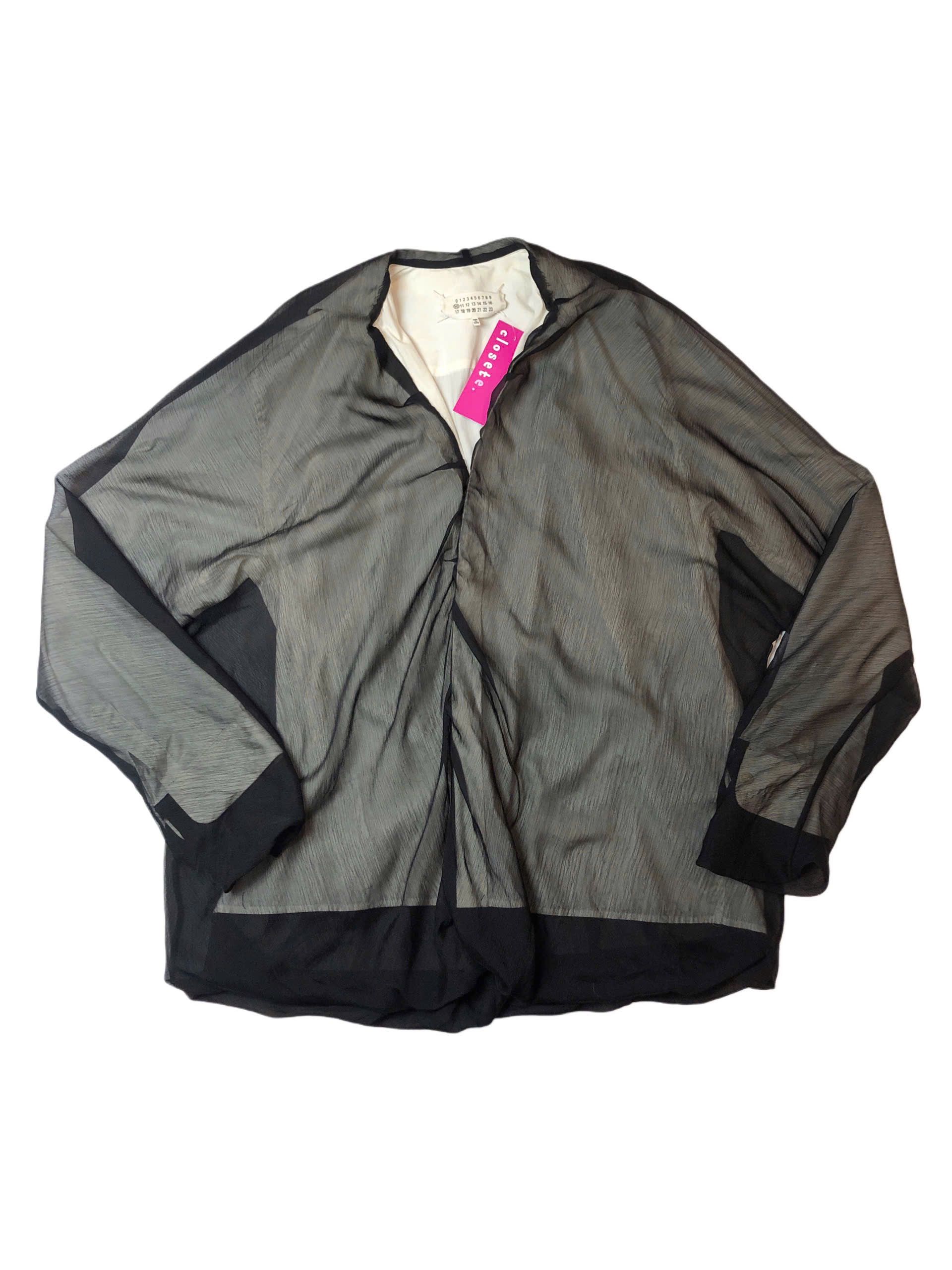 Maison Margiela Sheer lightweight blouse Size US L / EU 52-54 / 3 - 1 Thumbnail