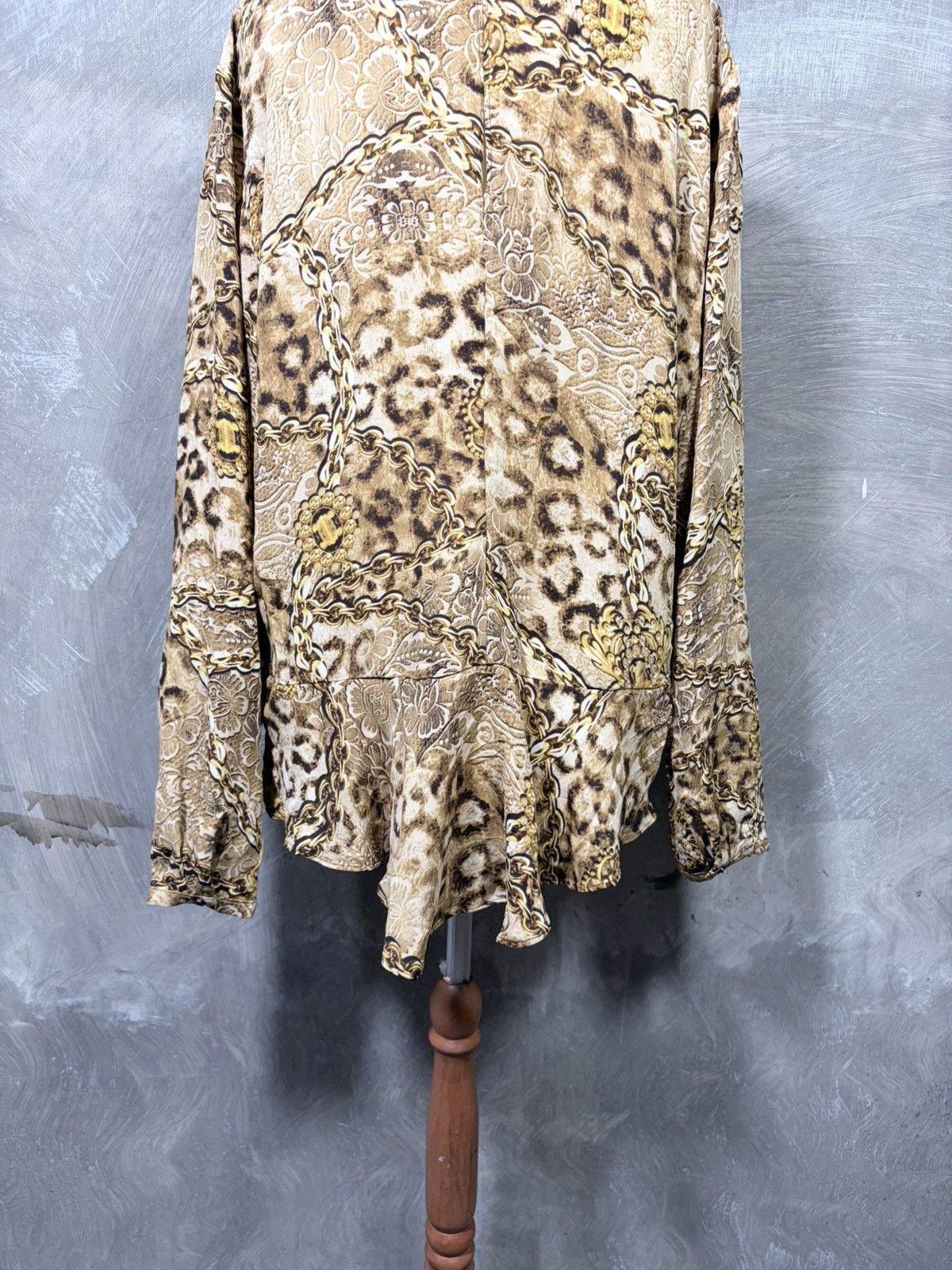 Jennifer Lopez Jennifer Lopez Women Half Button Up Shirt Size XL / US 12-14 / IT 48-50 - 7 Thumbnail