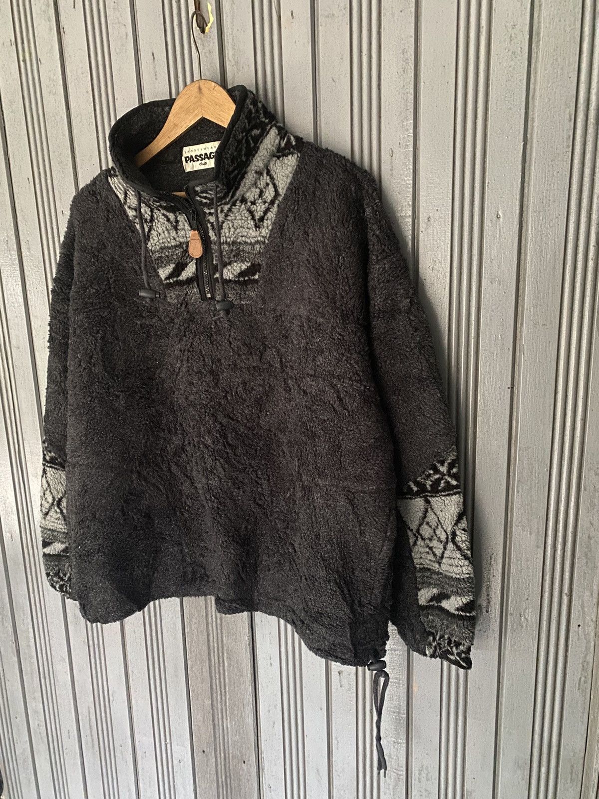 Japanese Brand Passage Sweater Fleece Half Zipper Size US XL / EU 56 / 4 - 3 Thumbnail