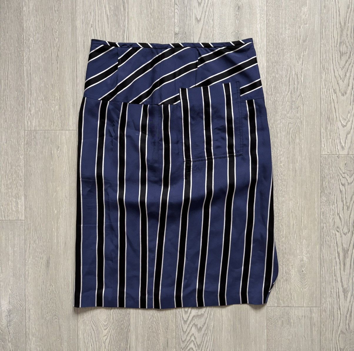Acne Studios × Designer Acne Studios Striped Skirt Karlotta Vi St PSS16 Size 27" / US 4 / IT 40 - 2 Thumbnail