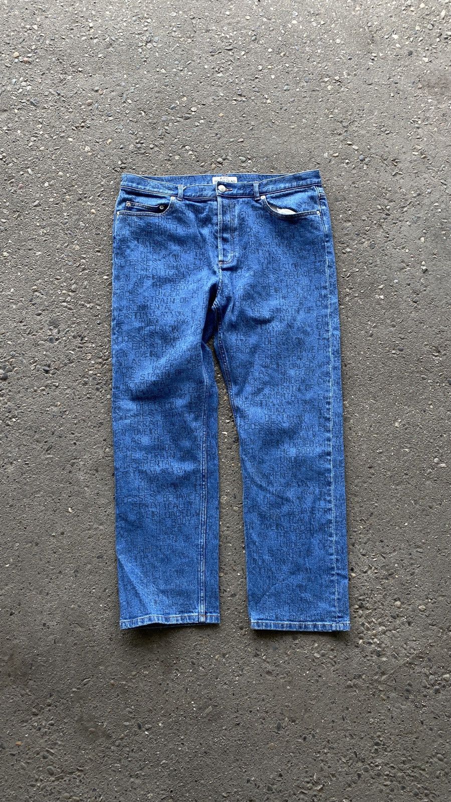 A.P.C. × Brain Dead APC X Braindead Denim Size US 36 / EU 52 - 2 Thumbnail