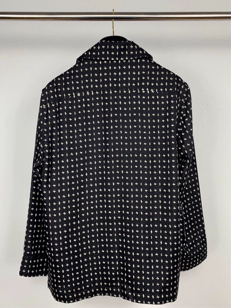 Dior Dior Black, mulberry silk, black and white print, full prin Size US XXS / EU 40 - 2 Thumbnail