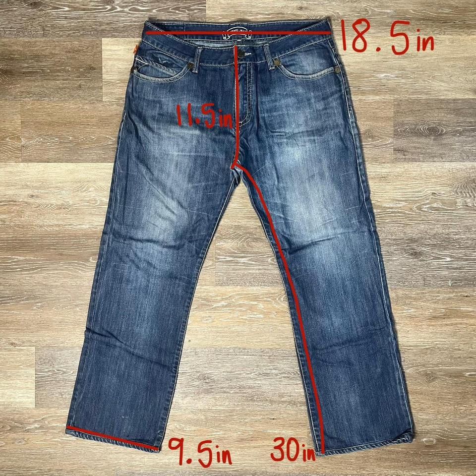 Robins Jeans vintage robins winged pocket jeans Size US 36 / EU 52 - 2 Thumbnail