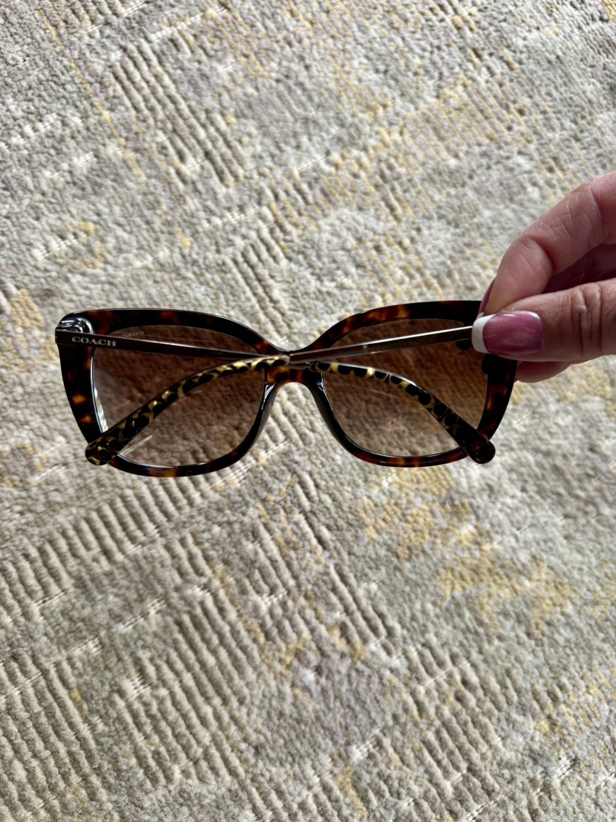 Coach COACH Women's Tortoiseshell Sunglasses - HC 8246 Size ONE SIZE - 9 Thumbnail