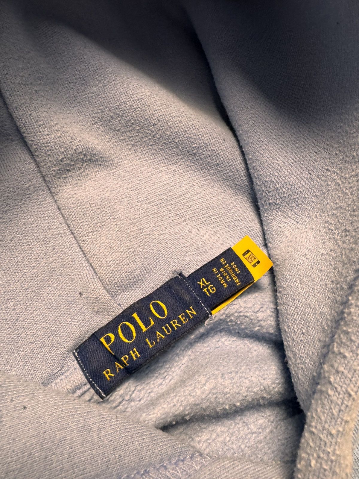 Polo Ralph Lauren × Ralph Lauren × Vintage RALPH LAUREN VINTAGE BASIC LOGO OVERSIZE HOODIE Size US XL / EU 56 / 4 - 6 Thumbnail