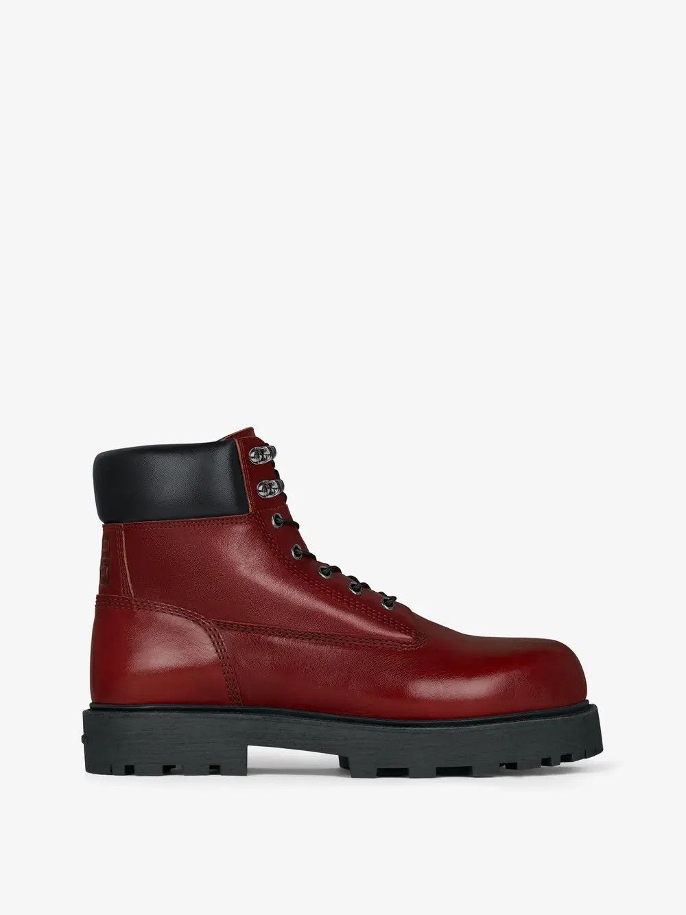 Givenchy o1w1db10325 Up Boots in Burgundy Size US 12.5 / EU 45-46 - 1 Thumbnail
