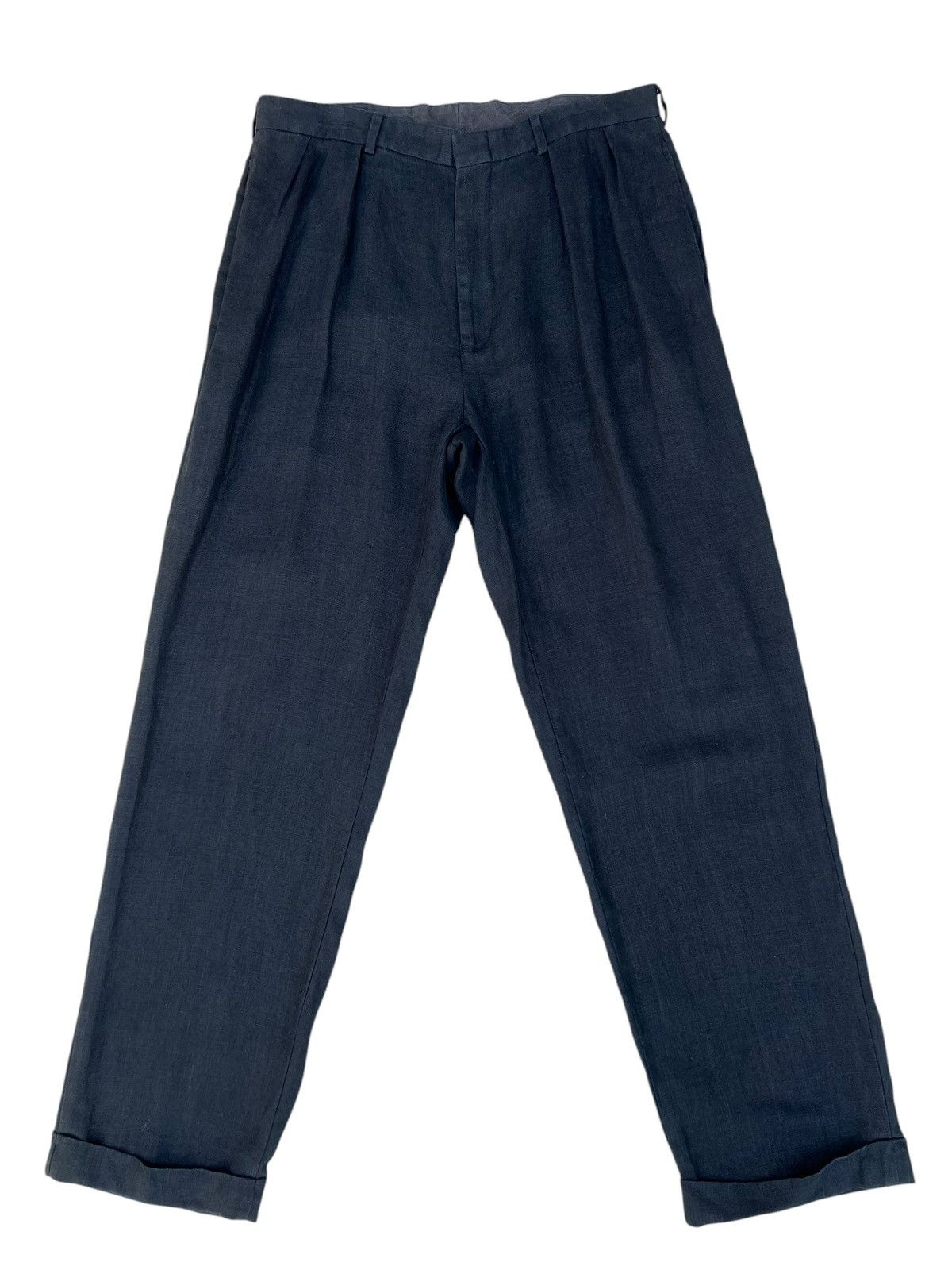 Vintage 90s Polo Ralph Lauren 100% Linen Trouser Pant