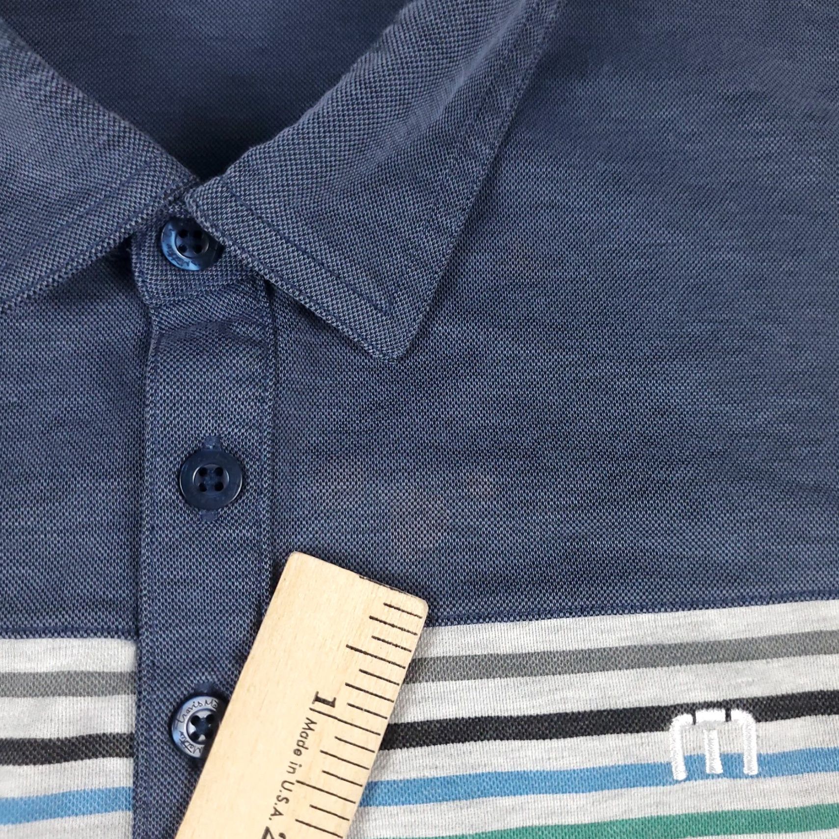 TravisMathew Travis Mathew Polo Shirt Mens 2XL Blue Fort Lauderdale Golf Short Sleeve Shirt Polo Casual Colorful Modern Preppy Sports Men Size US XXL / EU 58 / 5 - 4 Thumbnail