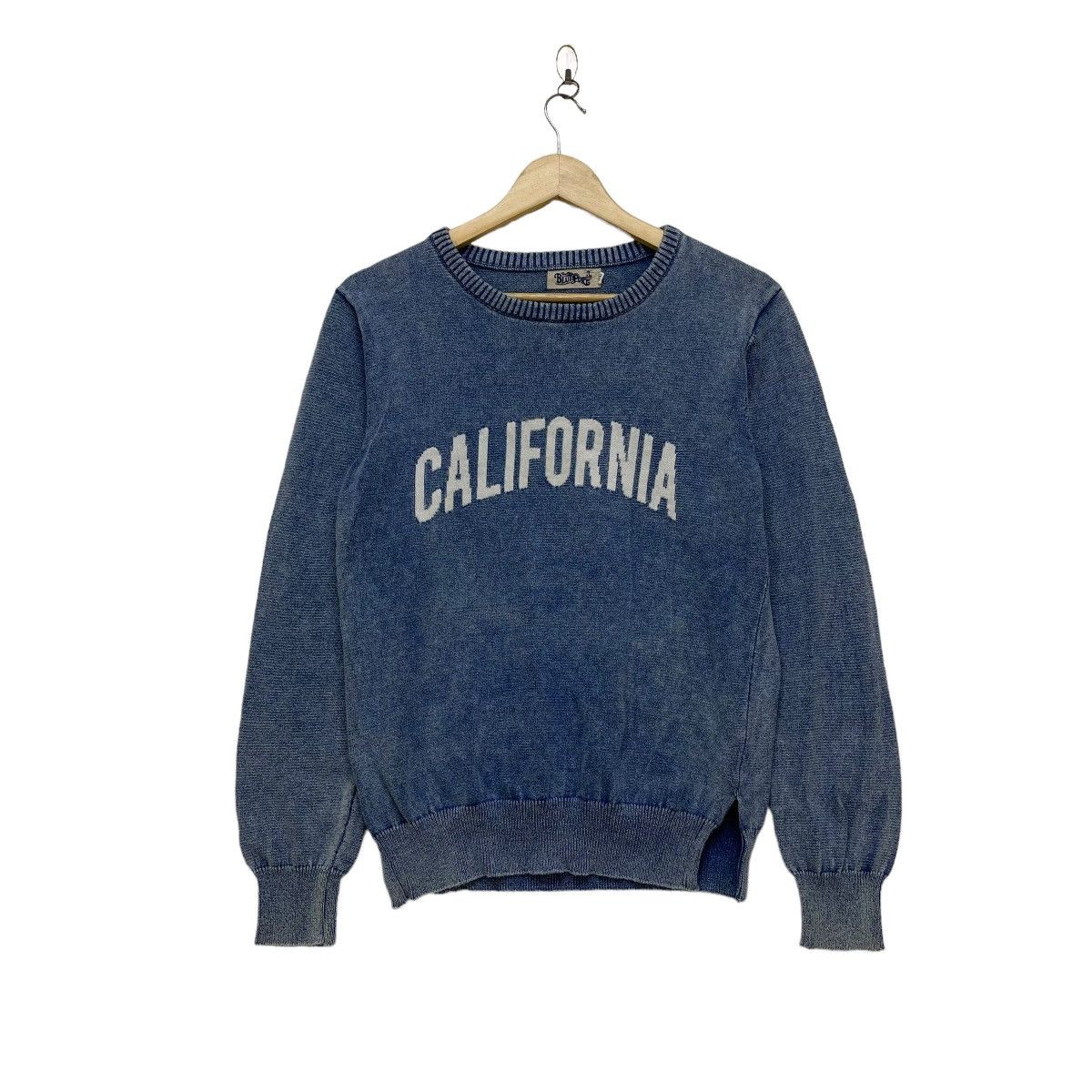 Japanese Brand × Vintage Vintage The Blue Port Spell Out Califonia Sweathirt Size US M / EU 48-50 / 2 - 1 Thumbnail