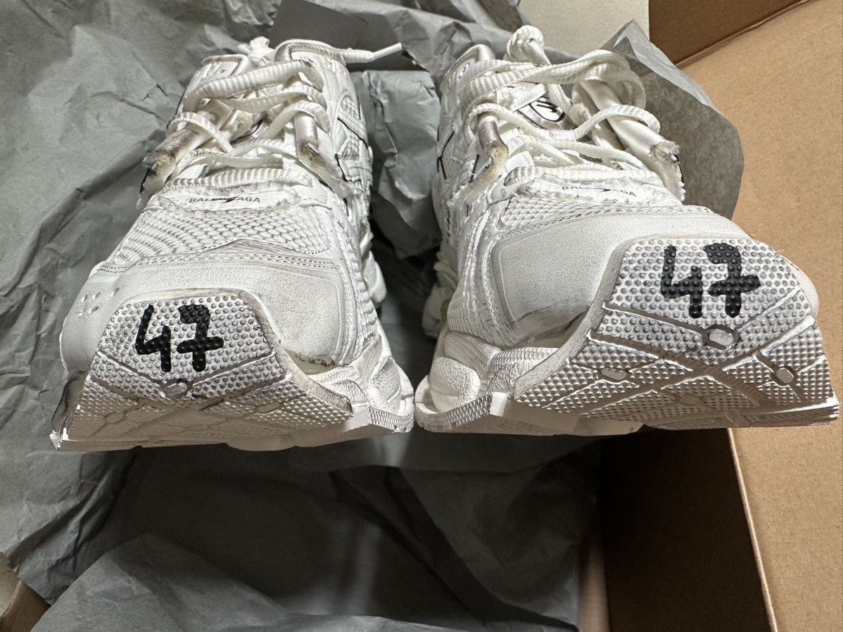 Balenciaga Balenciaga Runner White Made In Italy Size US 14 / EU 47 - 4 Thumbnail