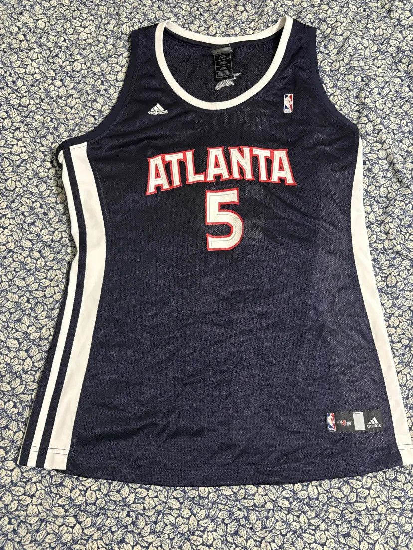 Adidas Adidas Women's Large Josh Smith Atlanta Hawks Jersey NBA4Her Size L / US 10 / IT 46 - 1 Thumbnail