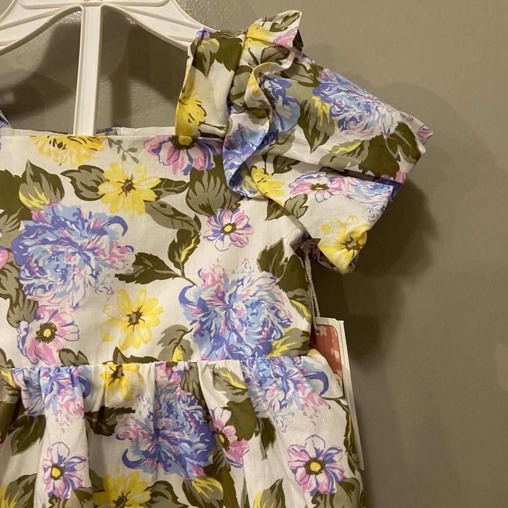 Designer Floral Fit and Flare Dress Size XXS / US 00 / IT 34 - 2 Thumbnail
