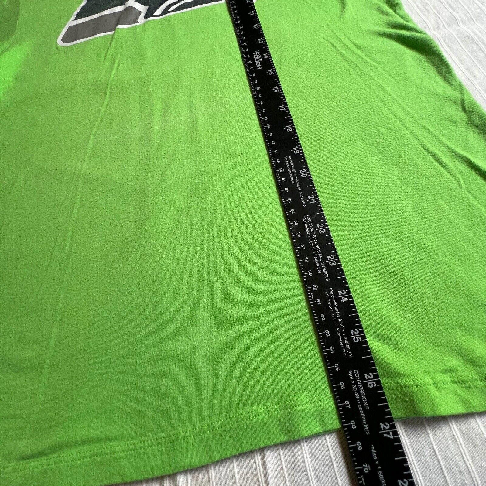 Designer '47 Seattle Seahawks Logo T-Shirt Mens M Neon Green NFL Size US M / EU 48-50 / 2 - 4 Thumbnail