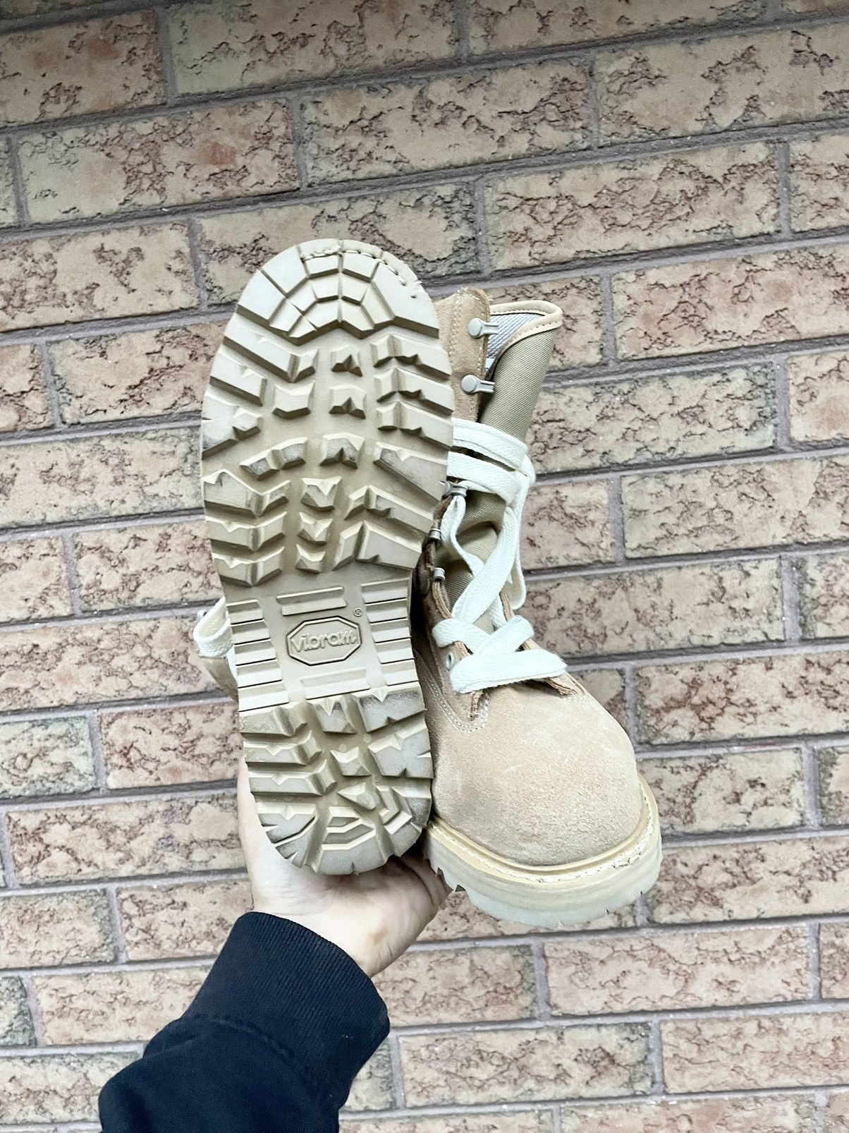 Vintage Vintage Military Tan Desert Combat Boots Size US 9 / EU 42 - 6 Thumbnail