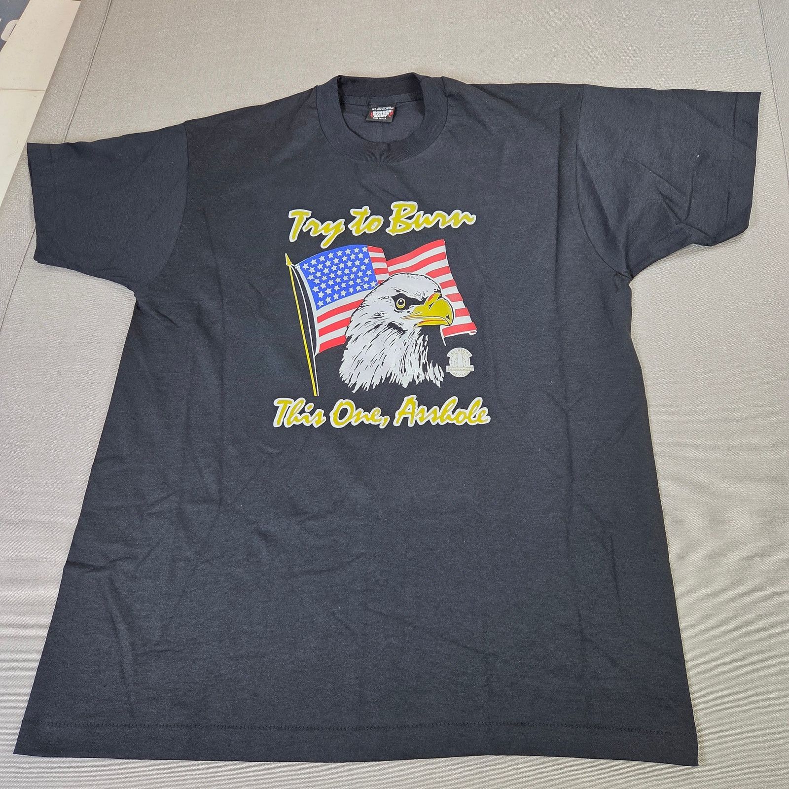 Vintage Screen Stars Sturgis 1990 Vintage Tee Shirt XL USA Made Size US XL / EU 56 / 4 - 1 Thumbnail