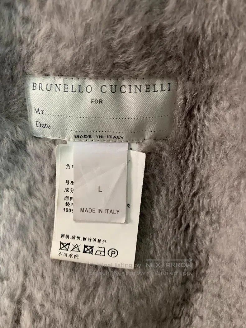 Brunello Cucinelli Brunello Cucinelli Leather and Fur Coat Size US L / EU 52-54 / 3 - 2 Thumbnail