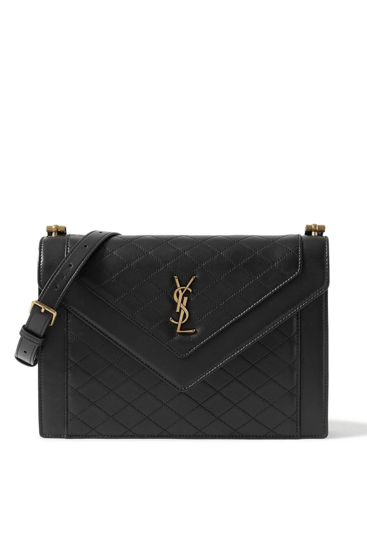 Saint Laurent Paris o1s1wg110924 Size: OS / Gaby Satchel Lambskin Bag in Black Size ONE SIZE - 3 Thumbnail