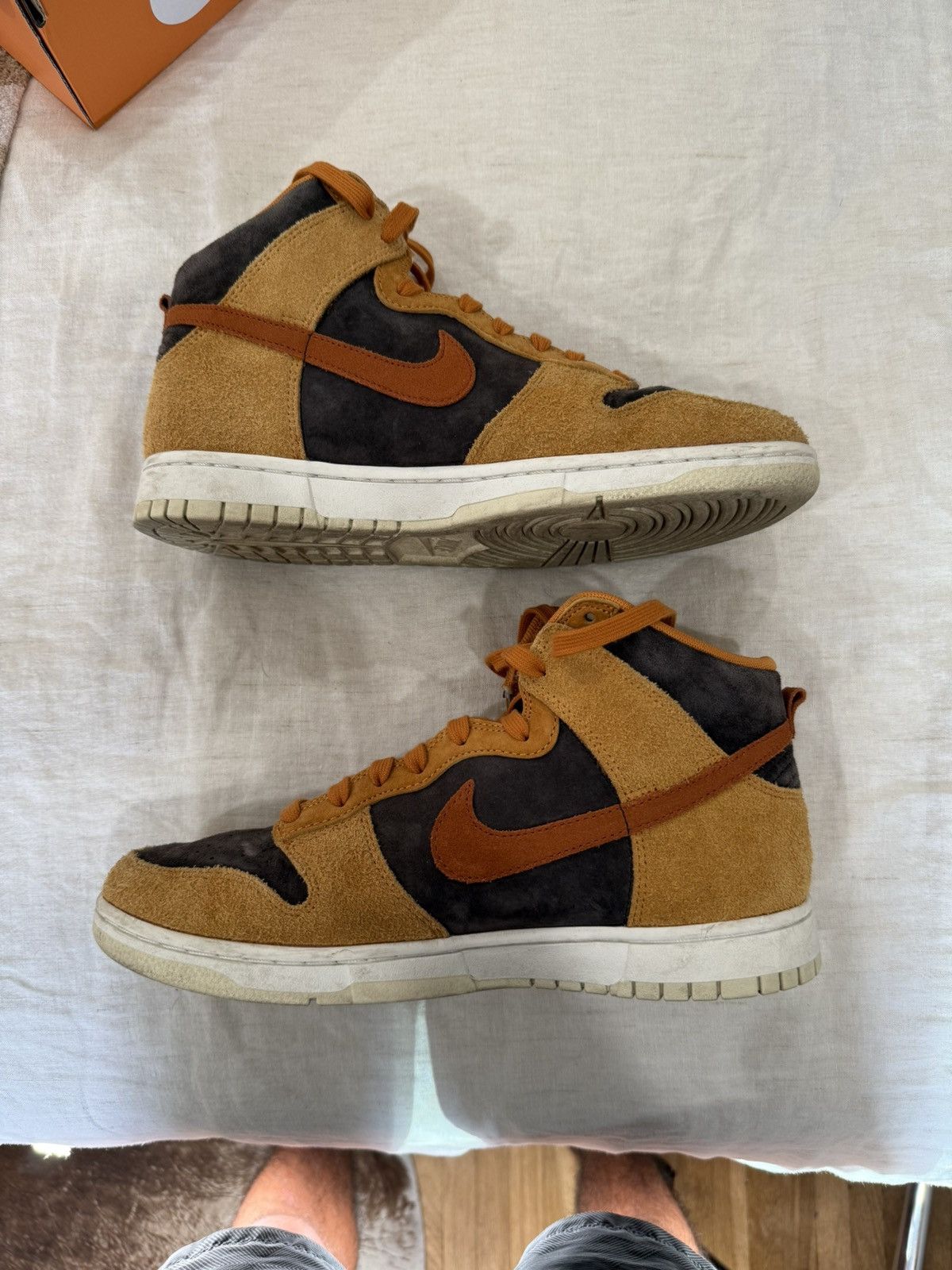 Nike Nike Dunk High Russet Brown Size US 9.5 / EU 42-43 - 9 Thumbnail