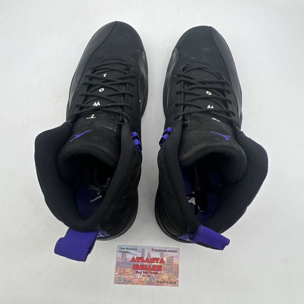 Jordan Brand Air Jordan 12 Dark Concord Size US 12 / EU 45 - 6 Thumbnail