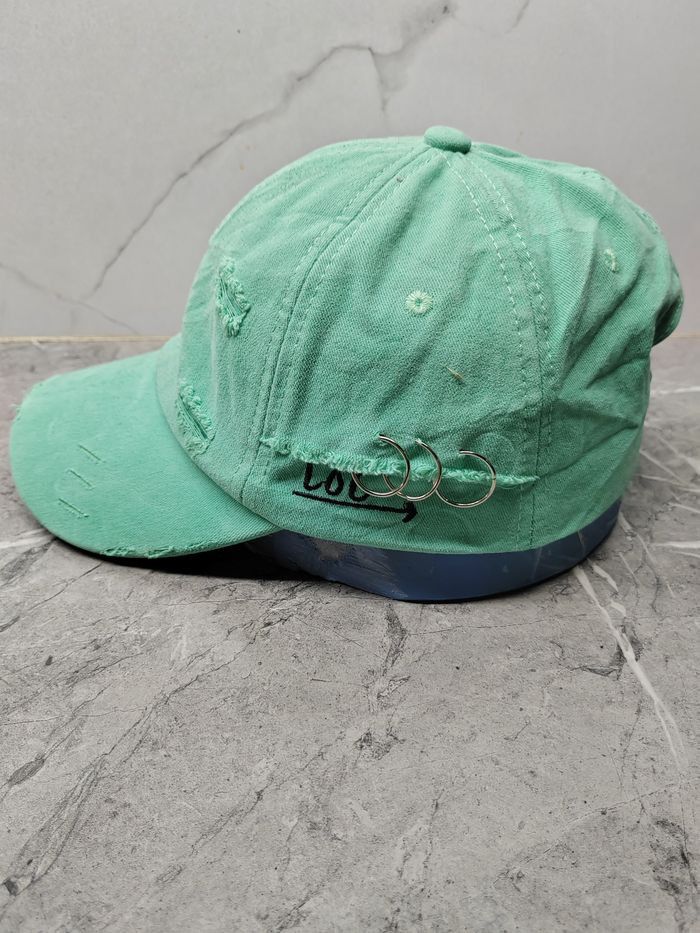 Japanese Brand Vintage Asher Distressed Style Cap Hat Size ONE SIZE - 4 Thumbnail