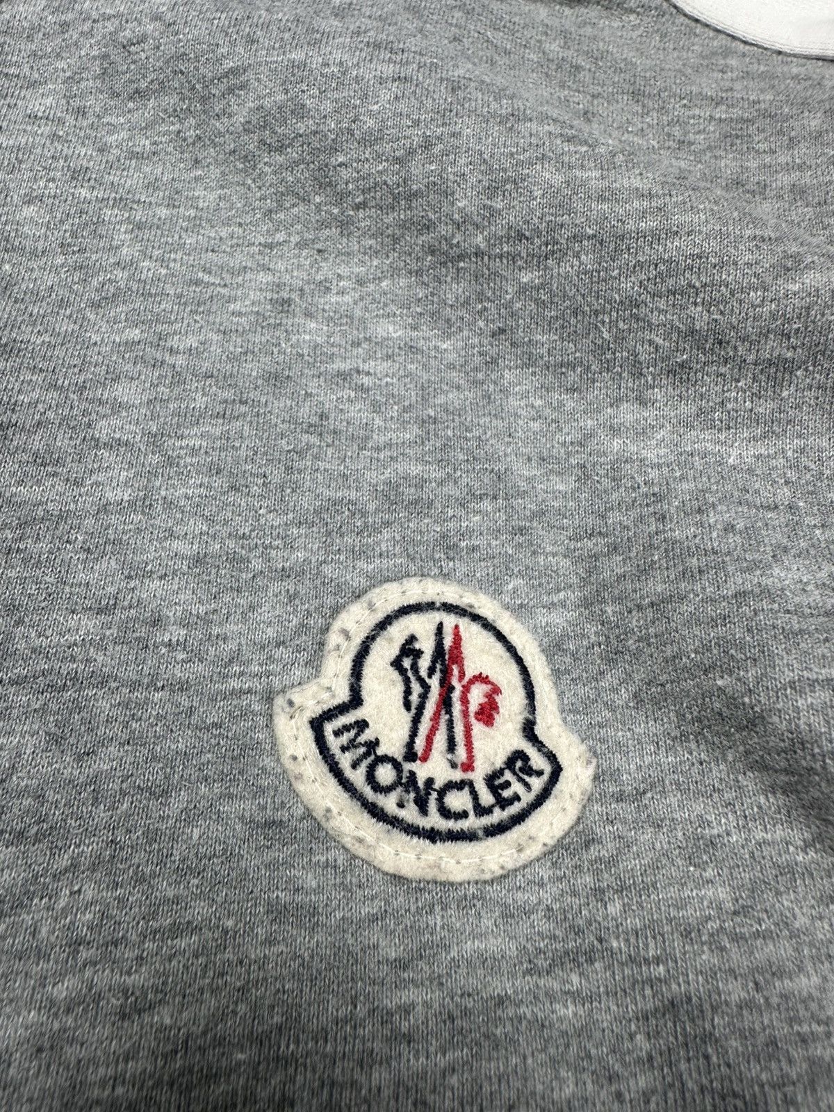 Moncler Mens Moncler Zip Up Grey Hoodie Size US L / EU 52-54 / 3 - 4 Thumbnail