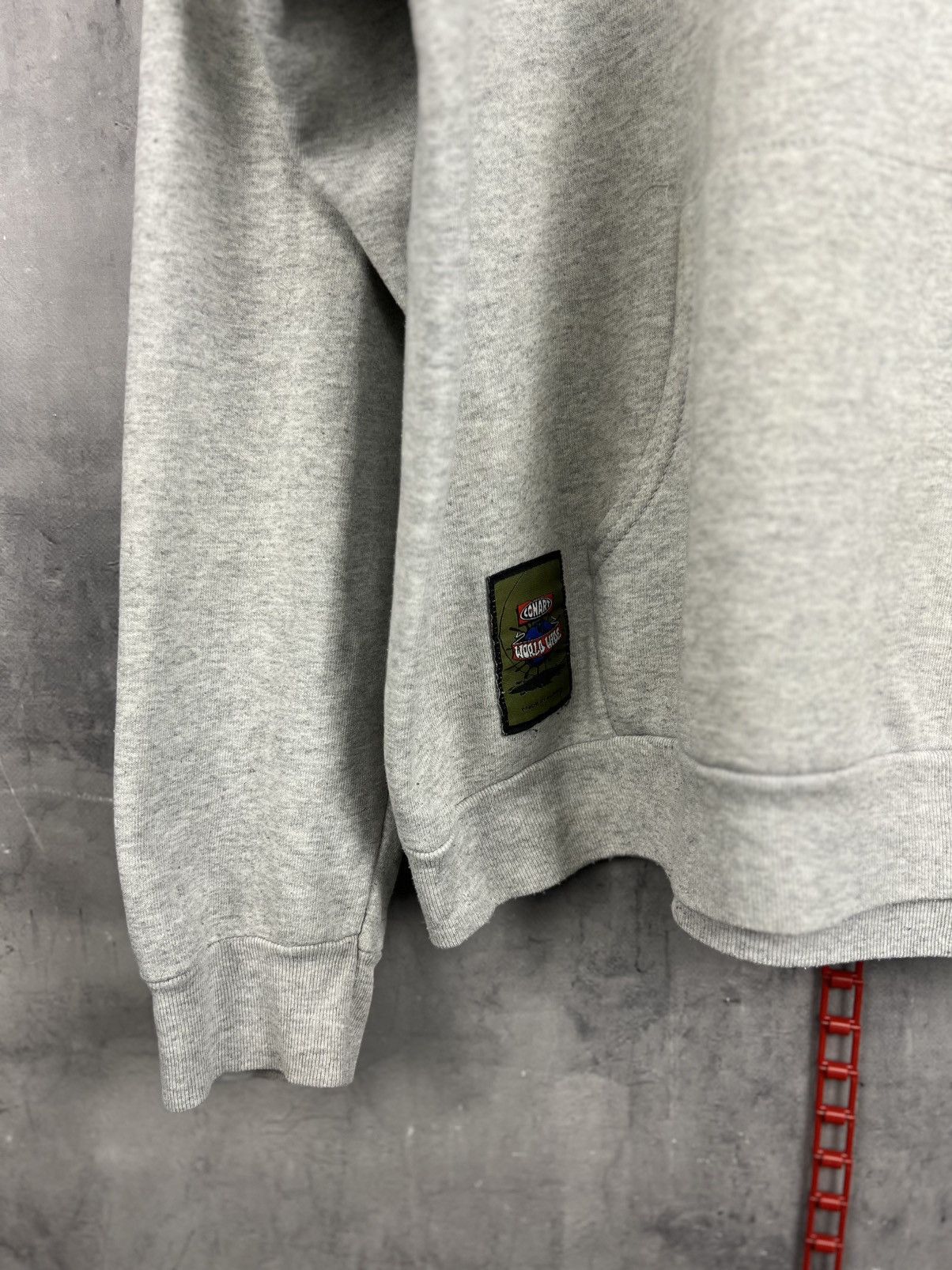 Rap Tees Vintage 90s Conart World Wide Big Logo Hoodie Size Xl Size US XL / EU 56 / 4 - 4 Thumbnail