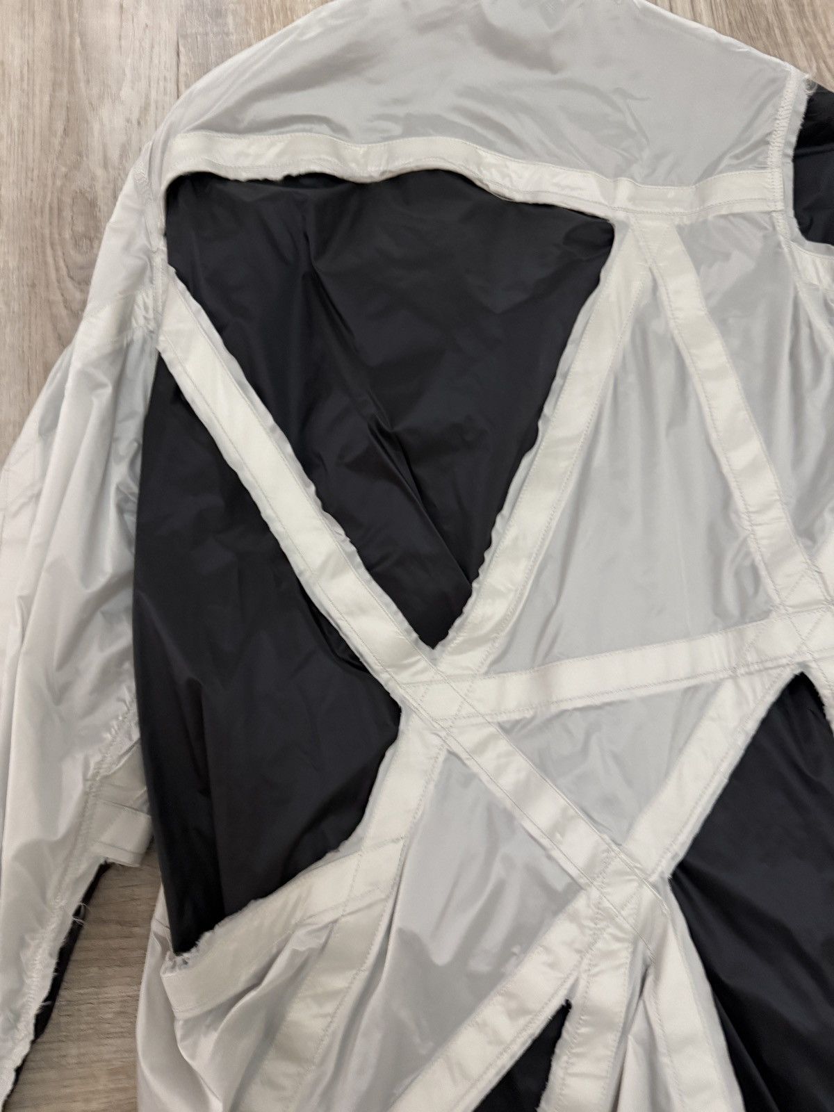 Rick Owens Rick Owens SS19 BABEL Runway Destroyed Rod Flight Jacket 50 Size US M / EU 48-50 / 2 - 10 Thumbnail