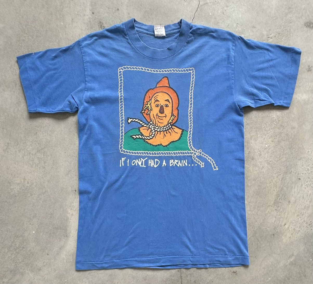 Vintage VINTAGE THE WIZARD OF OZ ‘IF I ONLY HAD A BRAIN’ TEE Size US M / EU 48-50 / 2 - 1 Thumbnail