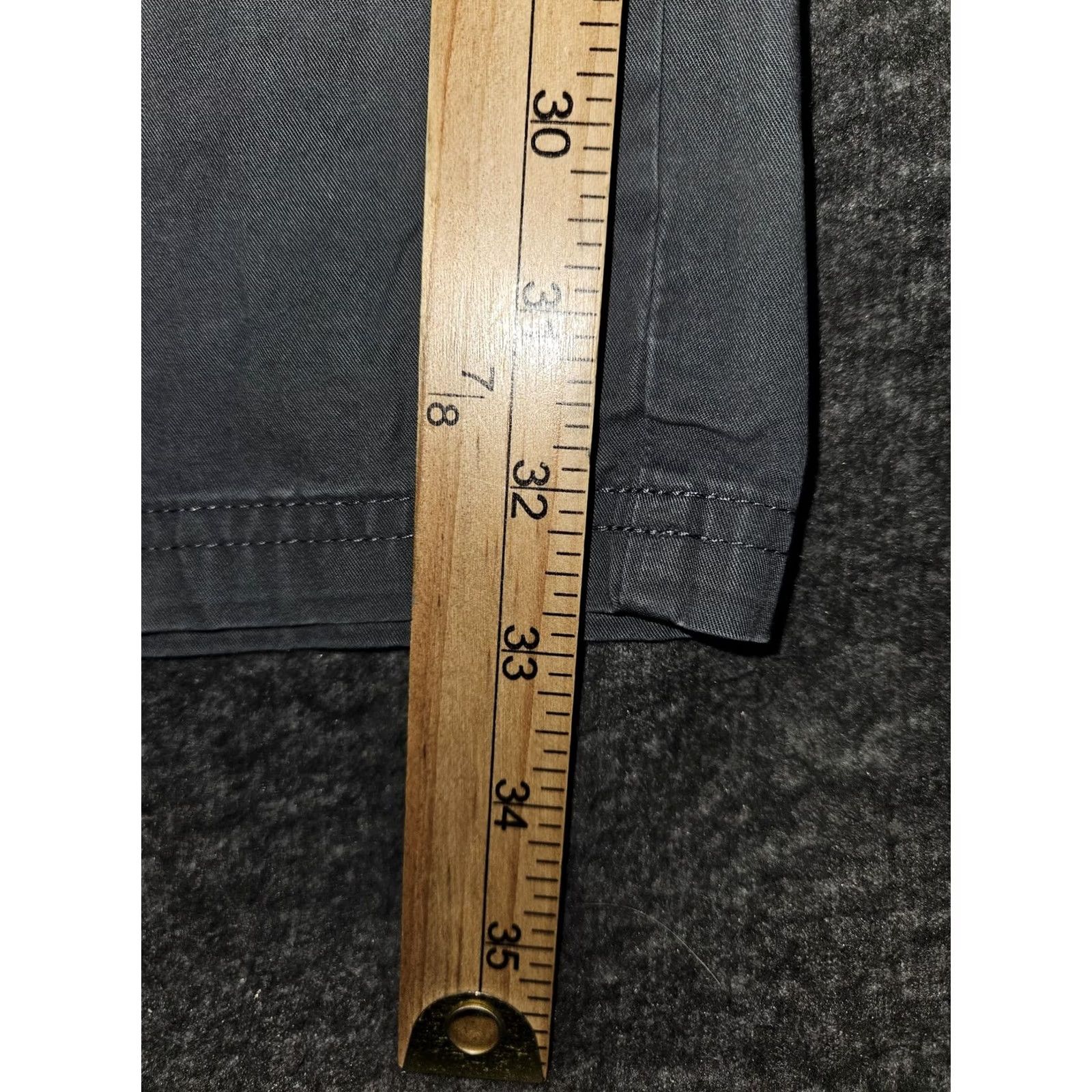 Vintage Columbia Mens 42x34 Gray Chino Regular Fit Stretch Casual Outdoor Travel Pants Size US 42 / EU 58 - 5 Thumbnail