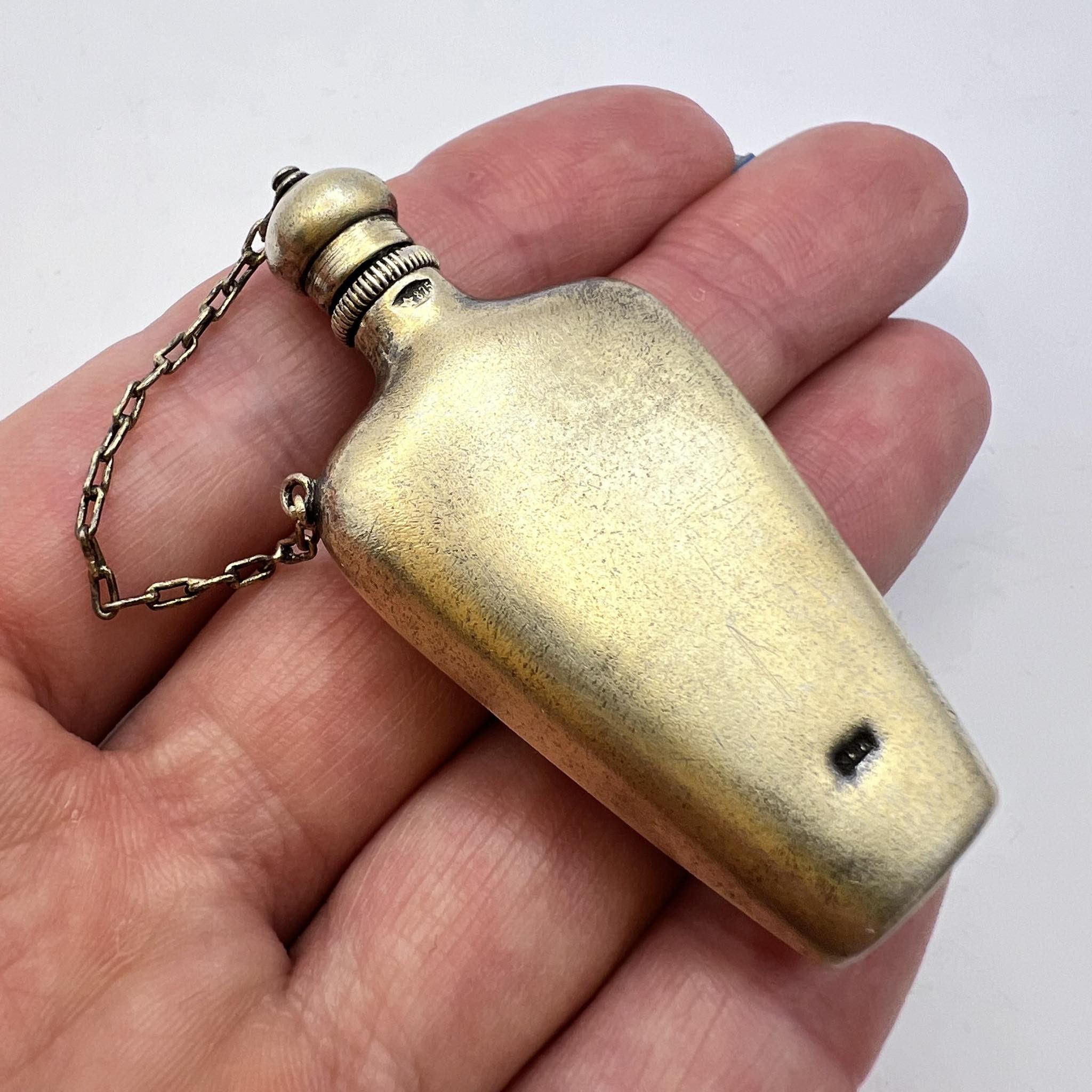 Vintage Vintage Gilt Silver 875 bottle Flask Perfume Oil Size ONE SIZE - 3 Thumbnail