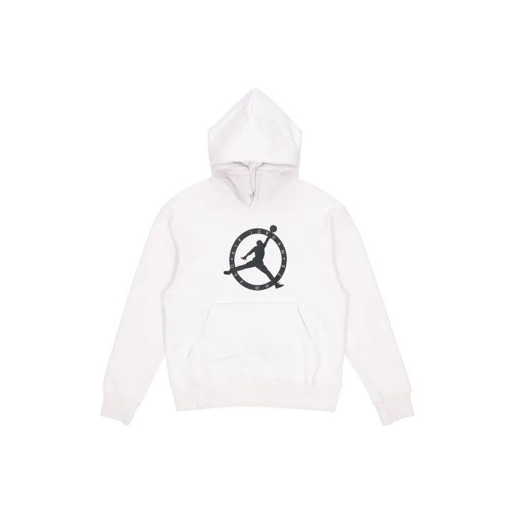 Off-White Jordan x OFF-WHITE White Logo Hoodie 0079 Size US M / EU 48-50 / 2 - 1 Thumbnail