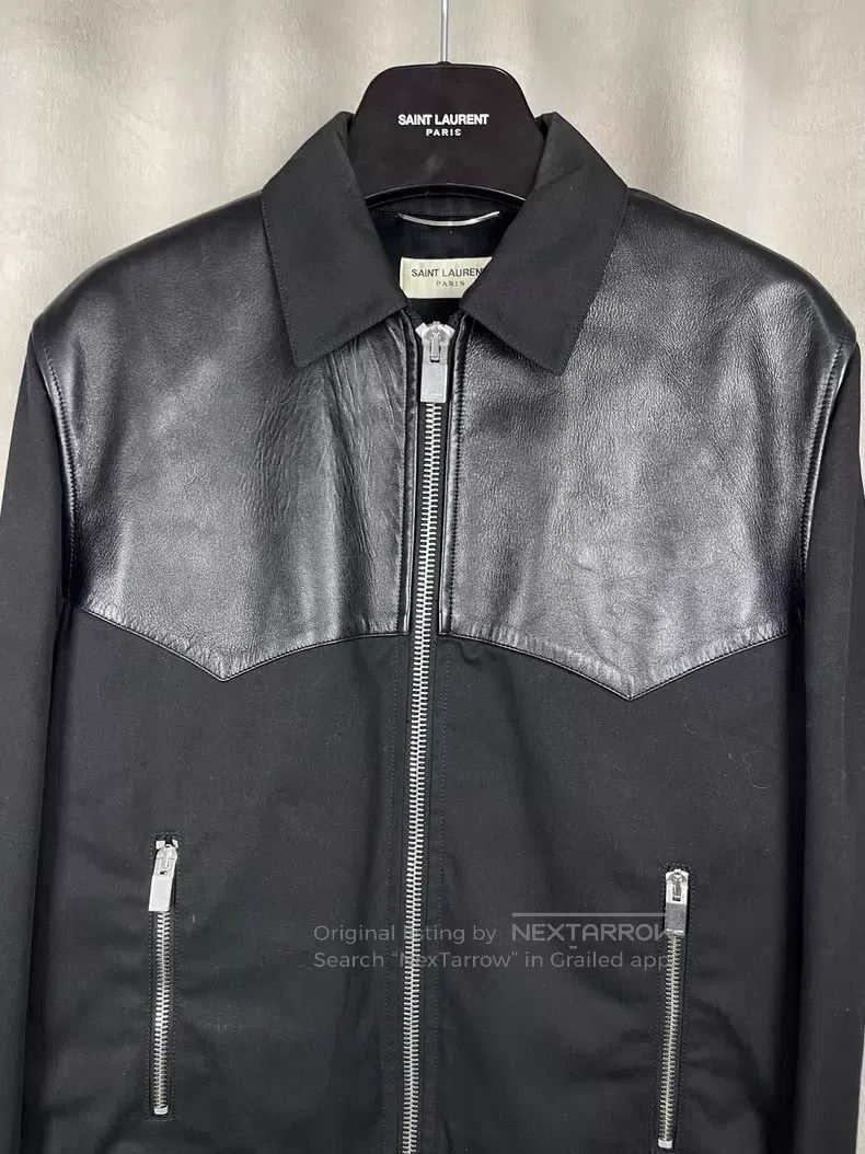 Saint Laurent Paris Saint Laurent Paris Sheepskin Patch Double Zip Pocket Jack Size US S / EU 44-46 / 1 - 3 Thumbnail