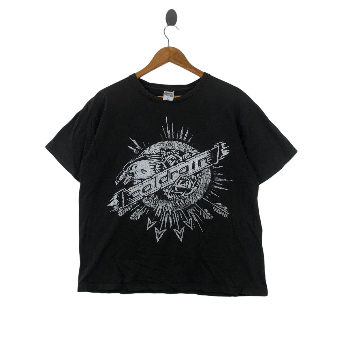 Vintage COLDRAIN JAPAN BAND Post Hardcore Nu Metal Tee Shirt Top The Size US XL / EU 56 / 4 - 1 Thumbnail