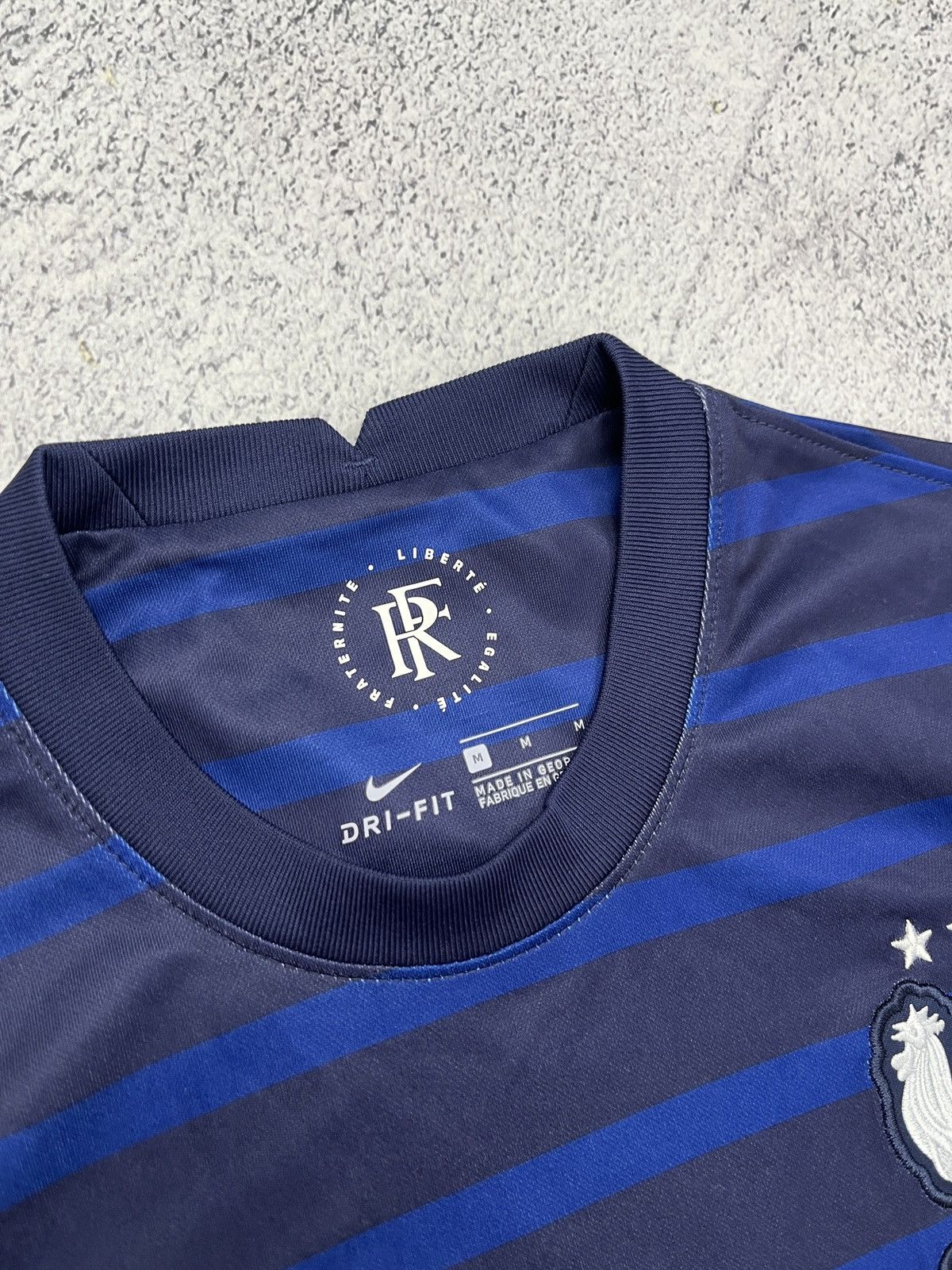 Nike Nike France 2020/21 Soccer Jersey Blockcore Rare Streetwear Size US M / EU 48-50 / 2 - 5 Thumbnail