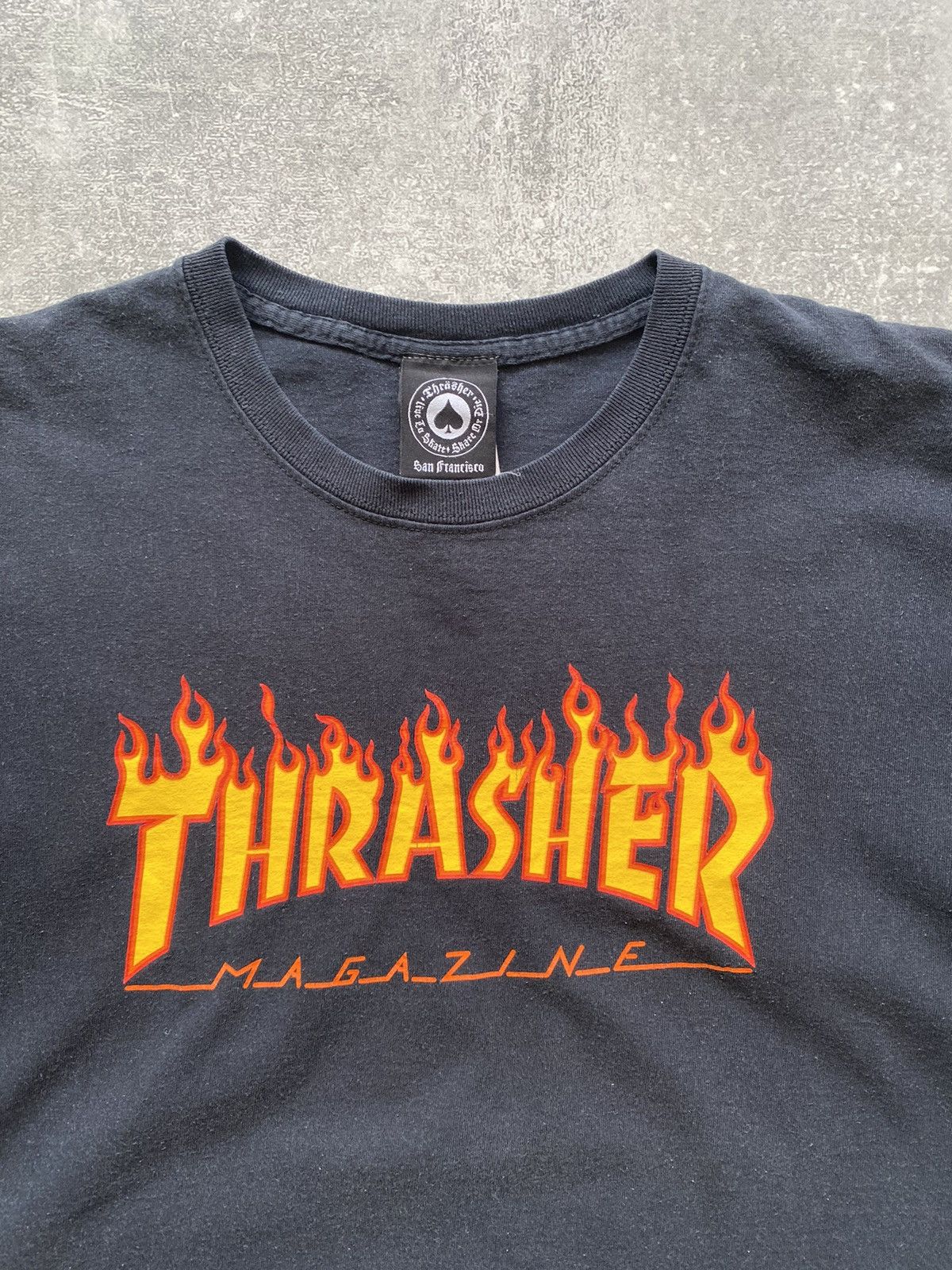 Thrasher Vintage Thrasher T-shirt Size US L / EU 52-54 / 3 - 3 Thumbnail