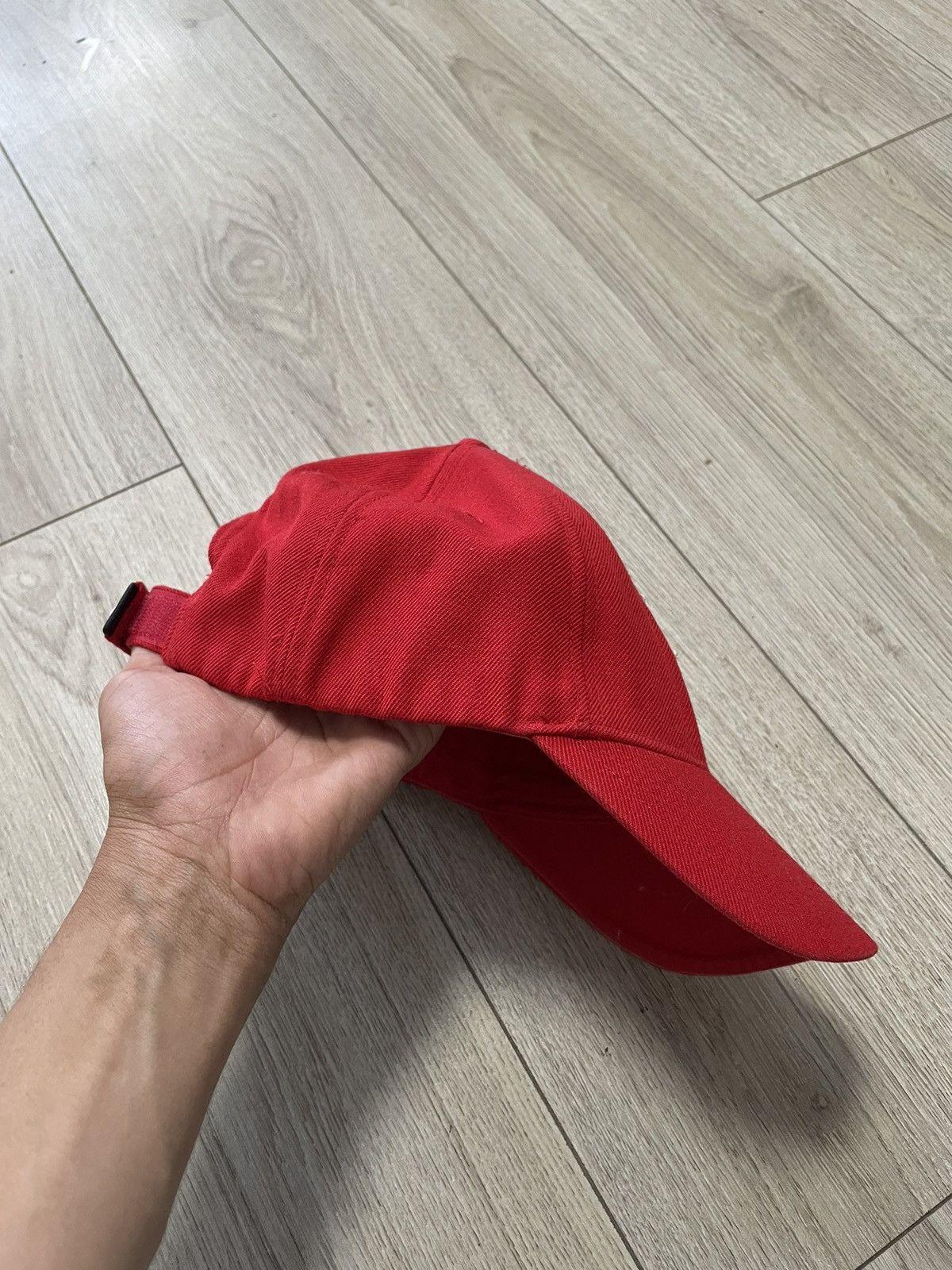 Nike Vintage Nike Roger Federer Cap Hat Tennis Red Size ONE SIZE - 3 Thumbnail